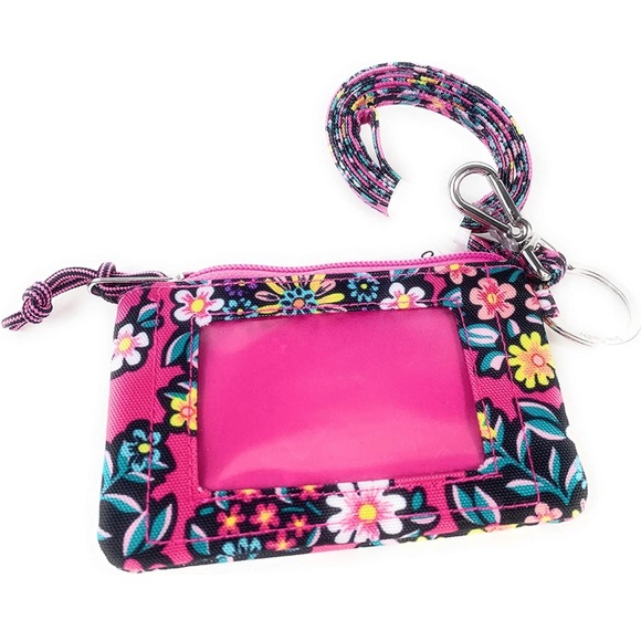 Vera Bradley Lanyard and ID Holder Set - Picture 1 of 4